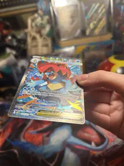 Pokemon Mega Feraligatr EX 274/217 ASCEN Full Art Holo Rare Stage 2 370HP Engli… - Image 4