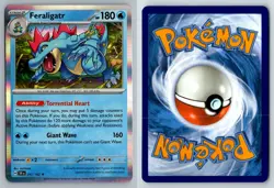 Feraligatr 41 162 R Deck Exclusives Pokemon NM - Image 3