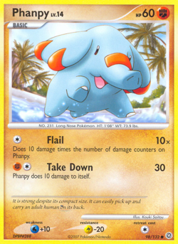 Phanpy 98 132 C Secret Wonders Pokemon LP - Image 4
