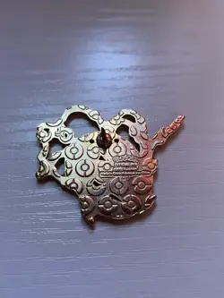 Mega Rayquaza Collector's Pin 2015 Metal Enamel Pin Roaring Skies Pokemon TCG - Image 2