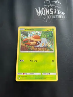 POKEMON GRUBBIN HOLO MCDONALDS 2/12 PLAYED - Image 1