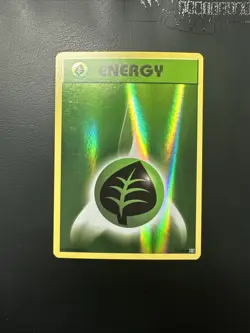 POKEMON GRASS ENERGY HOLO EVOLUTIONS 91/108 - Image 1
