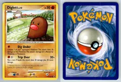 Diglett 72 127 C Platinum Pokemon LP - Image 3