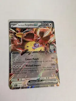 Team Rocket's Kangaskhan ex 162/217 Double Rare ME: Ascended Heroes Pokemon NM - Image 1