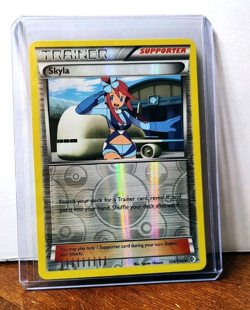 POKEMON SKYLA 134/149 REVERSE HOLO TRAINER BOUNDARIES CROSSED LP - Image 4