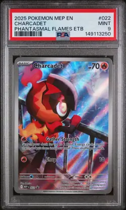 Pokemon TCG Charcadet Phantasmal Flames ETB 22 Black Star Promo - Image 1