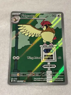 Pidgeotto 208/197 SV03: Obsidian Flames Illustration Rare Pokemon Holo NM - Image 1