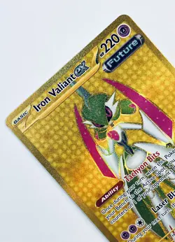 Iron Valiant ex - 261/182 Hyper Rare Pokemon TCG SV04 - Paradox Rift - Image 2