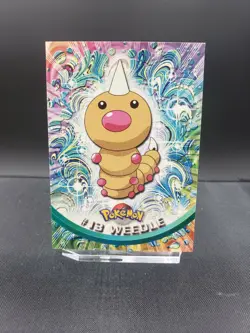 TOPPS SET - Weedle, Kakuna, Beedrill - TVA S1 - NP - Pokemon - BLACK LOGO - Image 2