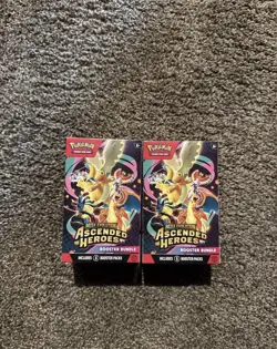 New Sealed Pokemon TCG: Mega Evolution-Ascended Heroes Booster Bundle Lot Of 2 - Image 1