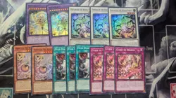 Yugioh Diabell Azamina Deck Core Lot ALIN Super Rare Common NM - Image 1