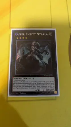 Yu-Gi-Oh! Outer Entity Nyarla - SHVA-EN017 - Secret Rare - 1st Edition NM - Image 1