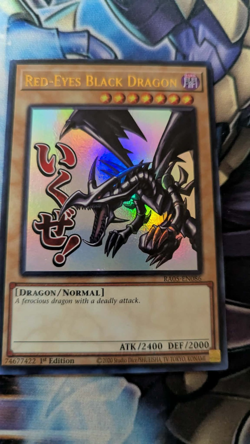 Yugioh Red-Eyes Black Dragon - RA05-EN086 - Ultra Rare - Stamp NM - Image 1