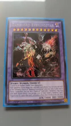 Yugioh Darklord Eveningstar (BPRO-EN036) - Secret Rare - 1st Edition - Image 1