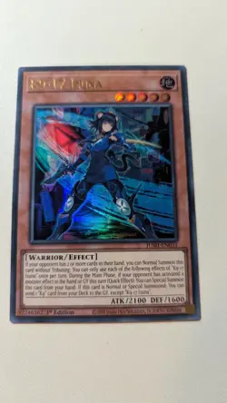 K9-17 Izuna Ultra Rare 1st Edition JUSH-EN031 NM/VLP Yugioh - Image 1