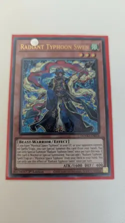 Yugioh Radiant Typhoon Swen - Ultra Rare [DOOD-EN014] [NM] - Image 1