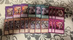 Yugioh Hecahands Deck Core Lot Rare Super Rare NM - Image 1
