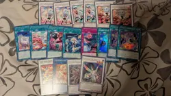 Yugioh Competitive Yummy Deck Core Lot JUSH Rare Super Rare NM Euro Print - Image 1
