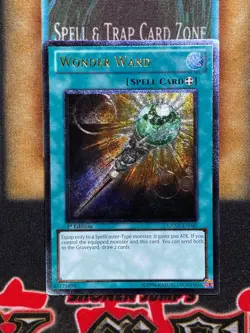 Yugioh Wonder Wand GENF-EN045 Ultimate Rare 1st Ed NM - Image 1