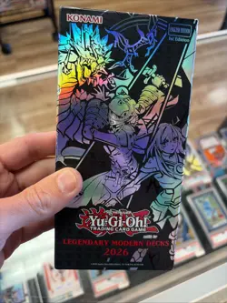 2026 YUGIOH LEGENDARY MODERN DECKS BOX SET NEW FACTORY SEALED - Image 1