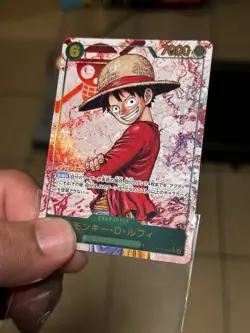 One Piece Monkey.D.Luffy Alternate Art SEC OP13-118 Japanese - Image 1