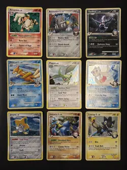 2009 Pokemon Platinum Rising Rivals cards 1-102 - no reverse part complete set - Image 1