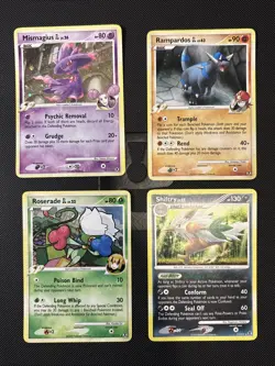 2009 Pokemon Platinum Rising Rivals cards 1-102 - no reverse part complete set - Image 3