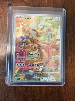 Eevee Twilight Masquerade Illustration Rare Collectible Card 188/167 - Image 1