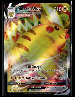 Pikachu VMAX SWSH286 Holo SWSH: Sword & Shield Promo Cards NM - Image 1