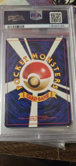 1998 POKEMON JPN PROMO GAME BOY #149 DRAGONITE-HOLO PSA 9 - Image 2