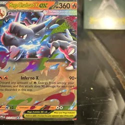 Mega Charizard X/Mega Sharpedo EX Same Card Phantasmal Flames MIS CUT ERROR - Image 3