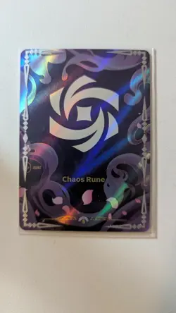 Riftbound Chaos Rune Nexus Night Organized Play Promotional Cards R05b NM - Image 1