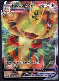 Meowth VMAX - Promo SWSH: Sword & Shield Promo Cards SWSH005 NM - Image 1