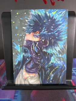 Dabi / Toya Hand Drawn 1/1 Sketch Art Card Studio My Hero Academia Blacklight - Image 1