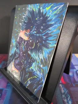 Dabi / Toya Hand Drawn 1/1 Sketch Art Card Studio My Hero Academia Blacklight - Image 3