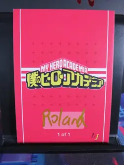 Dabi / Toya Hand Drawn 1/1 Sketch Art Card Studio My Hero Academia Blacklight - Image 4