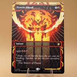 Pyretic Ritual | 46 | Regular | Rare | SoS Mystical Archive-SOA | Pack Fresh - Image 1