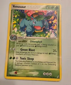 Pokemon: Venusaur 28/100 Rare - Crystal Guardians - Image 1