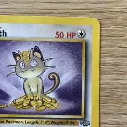 Pokemon TCG Meowth 56/64 Common Jungle 1st Edition Regular 1999 English - Image 3