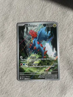 Pokemon TCG: Druddigon Full Art 151/086 White Flare English - Image 1