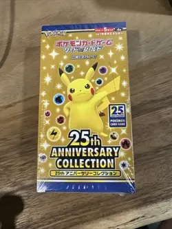 Pokemon Booster Box 25th Anniversary Collection s8a Japanese Factory Sealed 2021 - Image 5