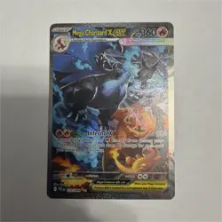Mega Charizard X EX SIR 125/094 (English) Phantasmal Flames Pokemon TCG - Image 1