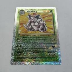 Pokemon Nidoking 31/110 Legendary Collection Reverse Holo Rare 2002 English - Image 1
