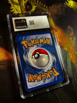 DARK GYARADOS 1st Edition 2000 POKEMON TEAM ROCKET CGC 9 #8 - Image 5