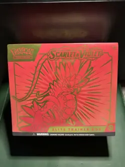 Pokemon TCG Scarlet And Violet ETB Koraidon Elite Trainer Box New Sealed - Image 1