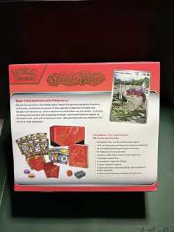 Pokemon TCG Scarlet And Violet ETB Koraidon Elite Trainer Box New Sealed - Image 2