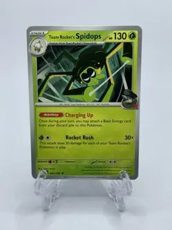 Team Rocket's Spidops 020/182 - Destined Rivals - Non-Holo Rare Deck Exclusive - Image 1