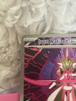 Pokemon Iron Valiant ex 157/131 Prismatic Evolutions Special Illustration Rare … - Image 3