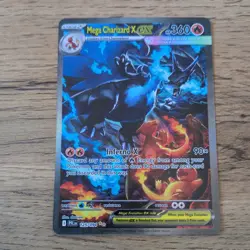 Mega Charizard X ex - SIR - 125/094 Phantasmal Flames - PACK FRESH - Pokemon TCG - Image 1