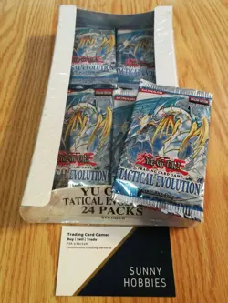 Yugioh sealed Tactical Evolution TAEV 1st ed Booster - distributor 1 PACK ONLY - Image 1
